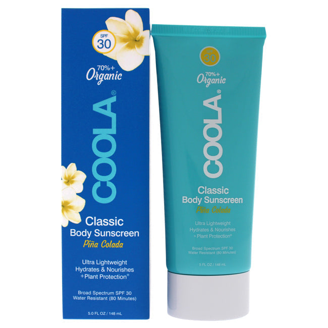 Classic Body Sunscreen Lotion SPF 30 - Pina Colada by Coola for Unisex - 5 oz Sunscreen