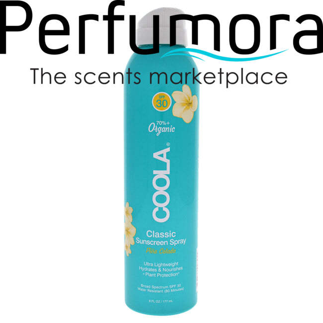 Classic Body Organic Sunscreen Spray SPF 30 - Pina Colada by Coola for Unisex - 6 oz Sunscreen