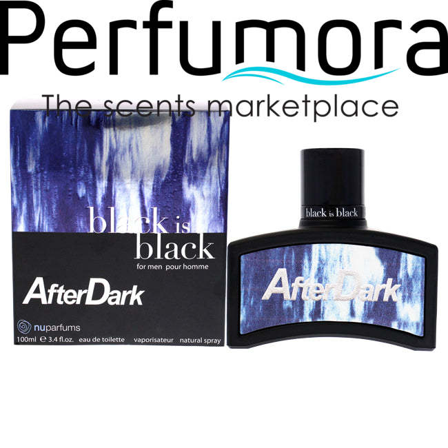 Black Is Black After Dark by Nuparfums for Men -  EDT Spray