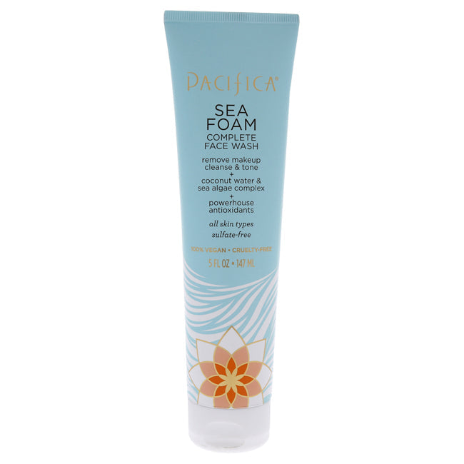 Sea Foam Complete Face Wash by Pacifica for Unisex - 5 oz Cleanser