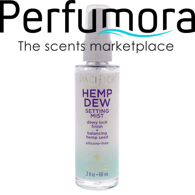 Hemp Dew Setting Mist by Pacifica for Unisex - 2 oz Face Mist