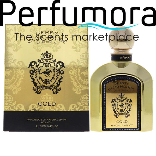 Derby Club House Gold by Armaf for Men -  EDT Spray