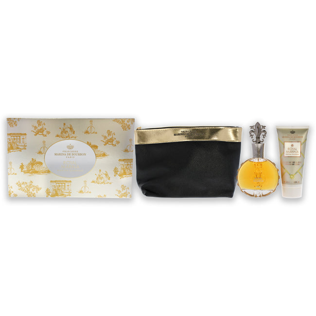 Royal Marina Diamond by Princesse Marina De Bourbon for Women - 3 Pc Gift Set