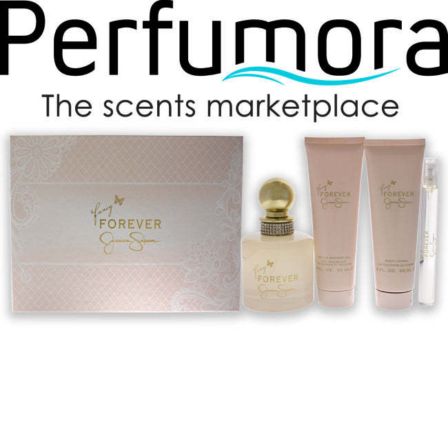 Fancy Forever by Jessica Simpson for Women - 4 Pc Gift Set