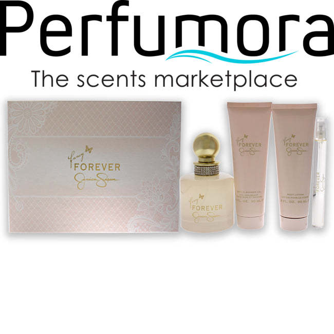Fancy Forever by Jessica Simpson for Women - 4 Pc Gift Set
