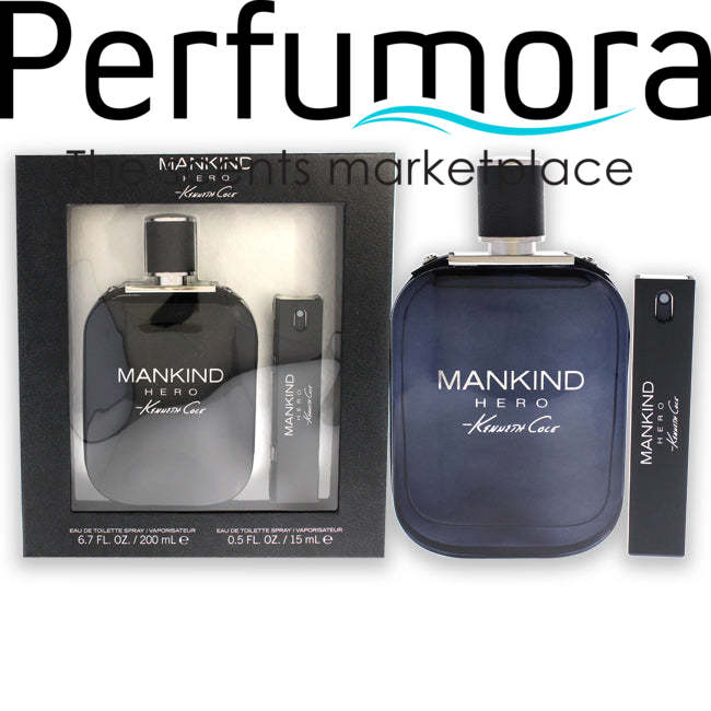 Mankind Hero by Kenneth Cole for Men - 2 Pc Gift Set