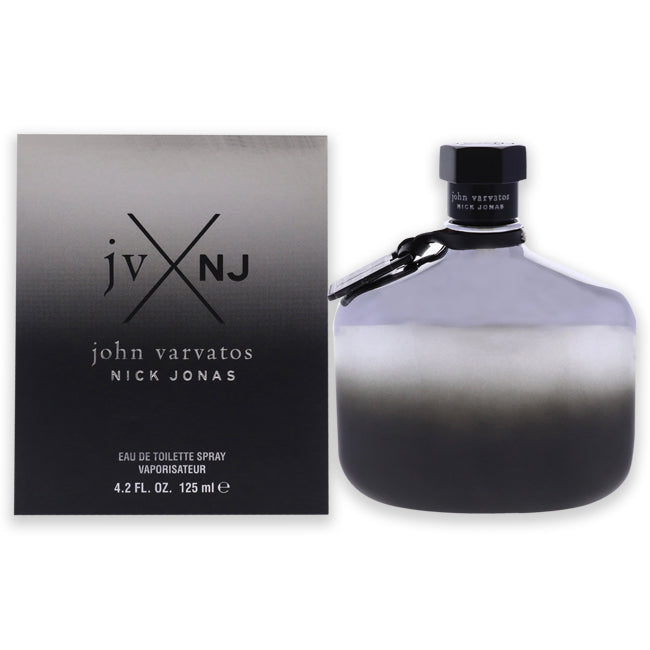 JVxNJ Silver by John Varvatos for Men - EDT Spray