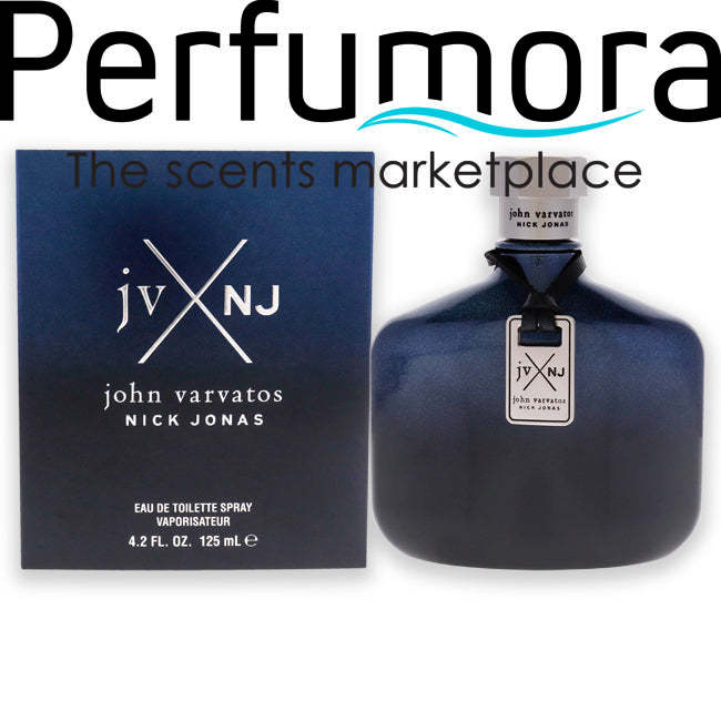 JVxNJ Blue by John Varvatos for Men - EDT Spray