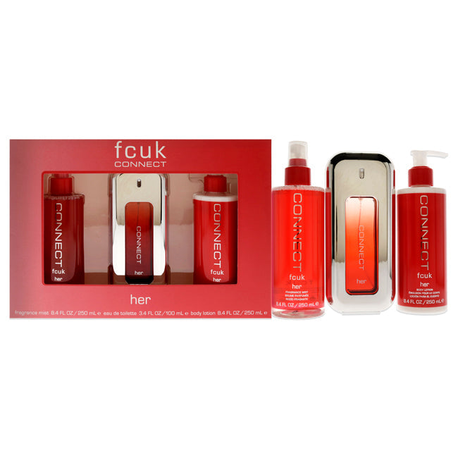 Fcuk Connect Gift Set for Women