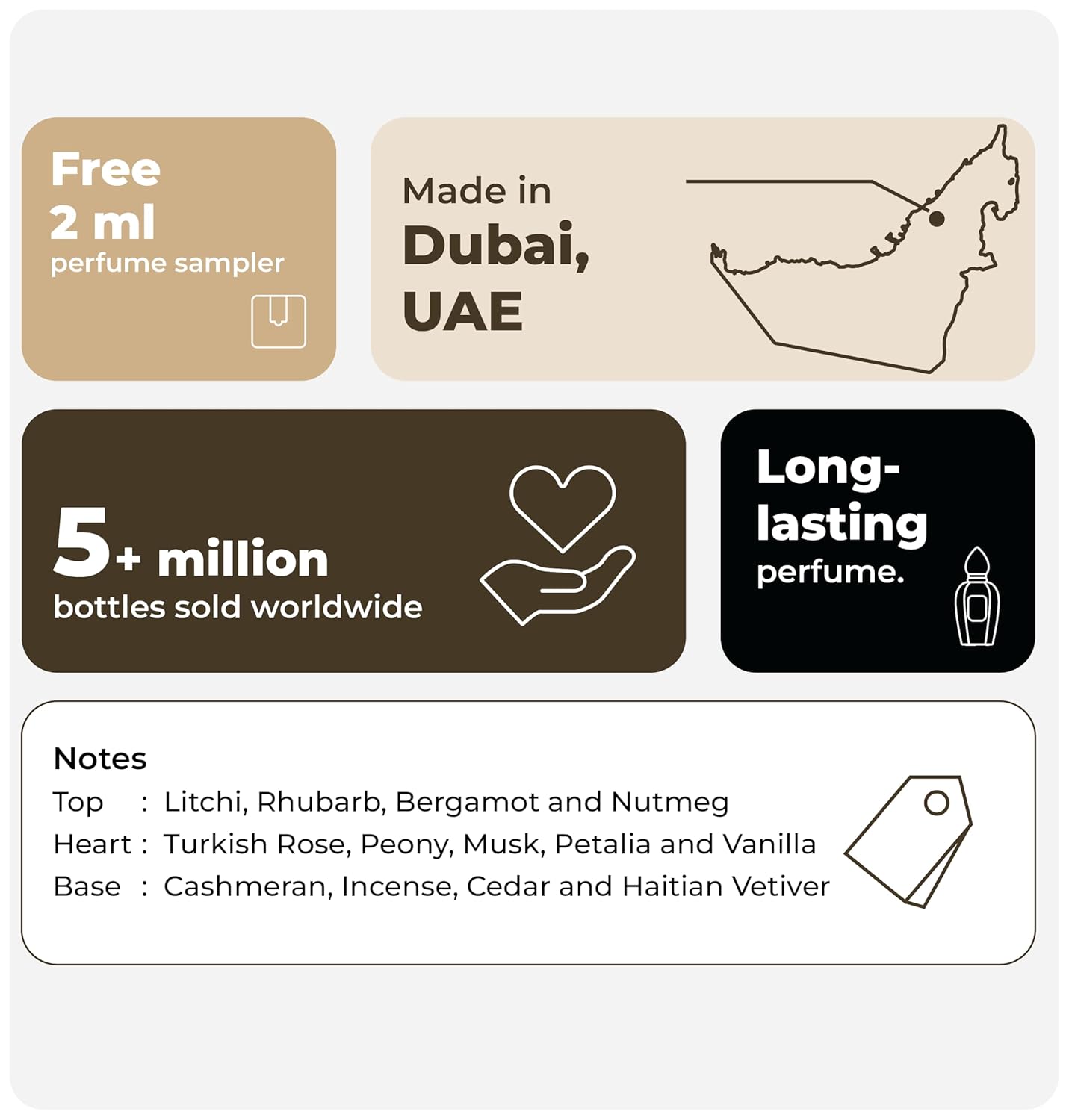 Arabian Crest Ishq EDP Spray for Women