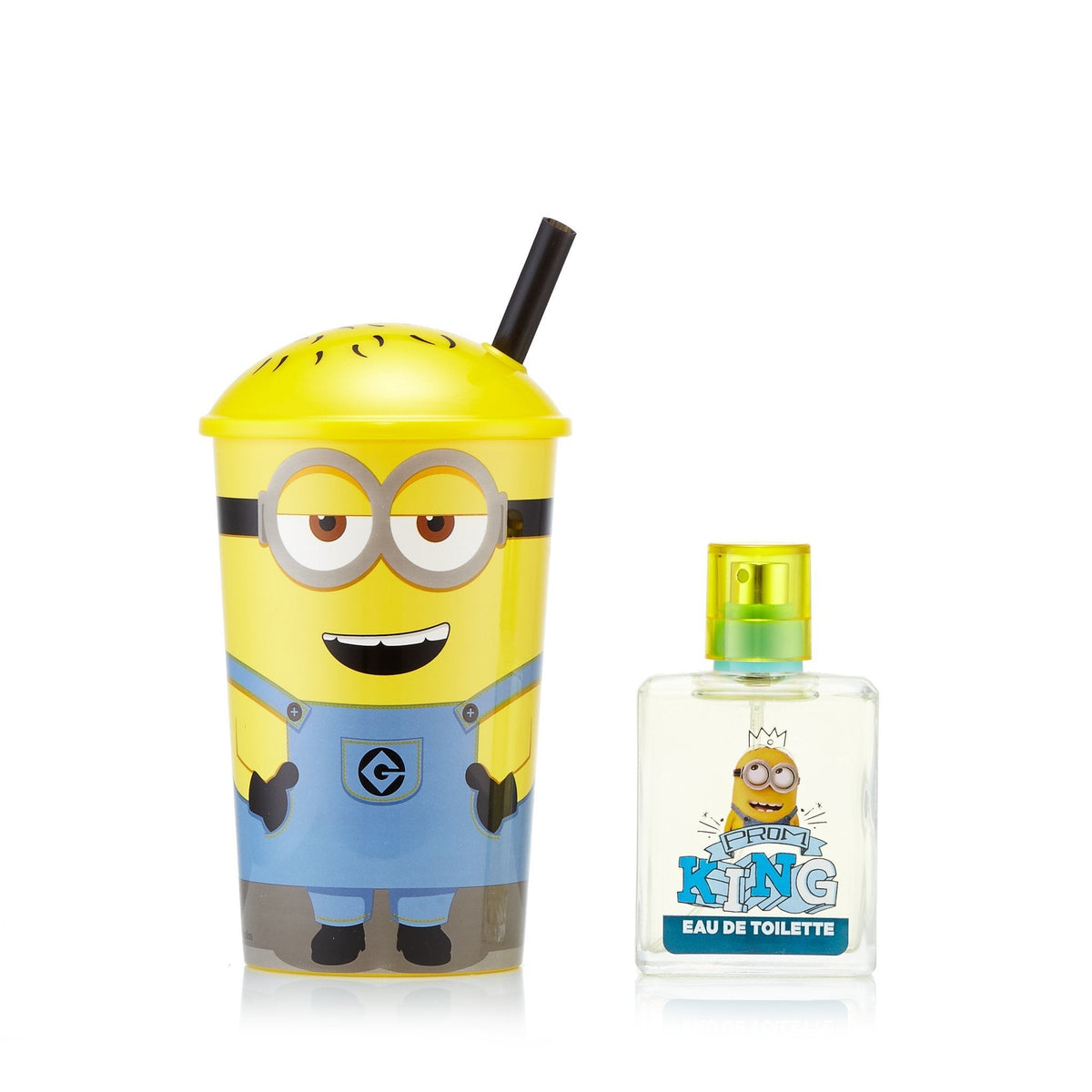 Minions Lunch Box Gift Set for Boys by Illumination Entertainment 1.7 oz.