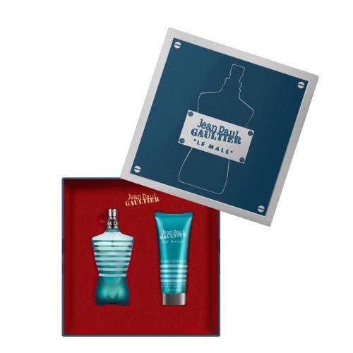 JEAN PAUL GAULTIER LE MALE 2 PCS SET FOR MEN: 2.5 EDT + 2.5 S/G