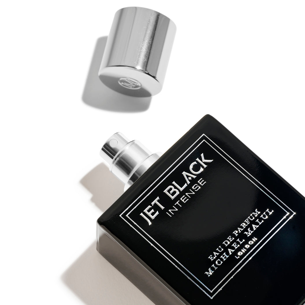 Jet Black Intense Eau De Parfum Spray For Men By Michael Malul
