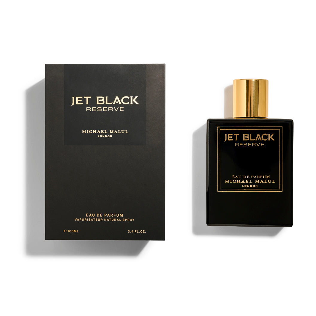 Jet Black Reserve Eau de Parfum Spray For Men by Michael Malul