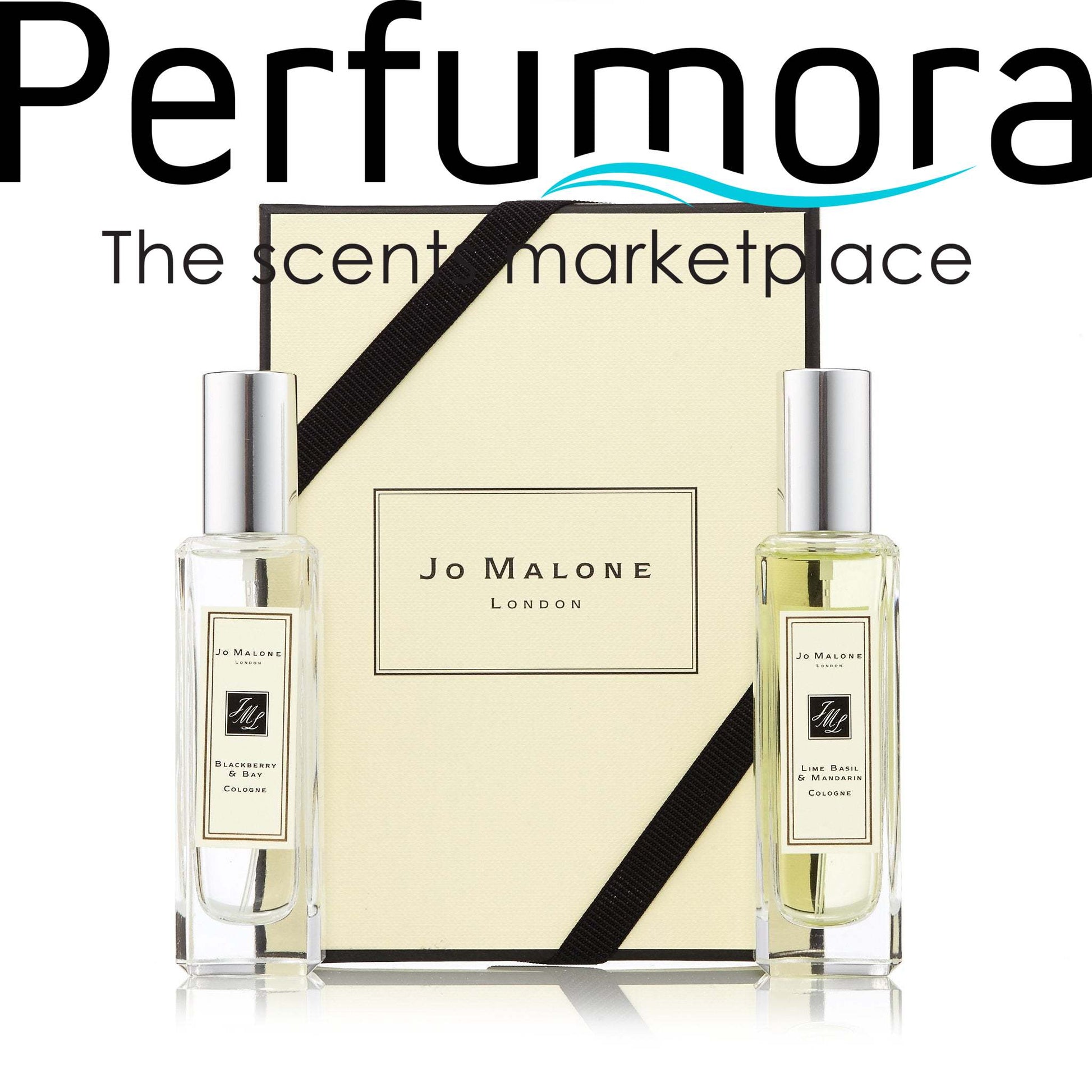 Lime Basil & Mandarin and Blackberry & Bay Gift Set by Jo Malone 1.0 oz. Each