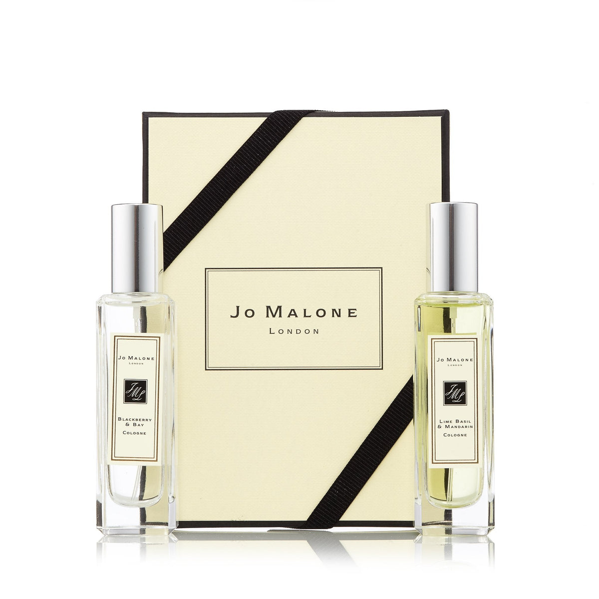 Lime Basil & Mandarin and Blackberry & Bay Gift Set by Jo Malone 1.0 oz. Each