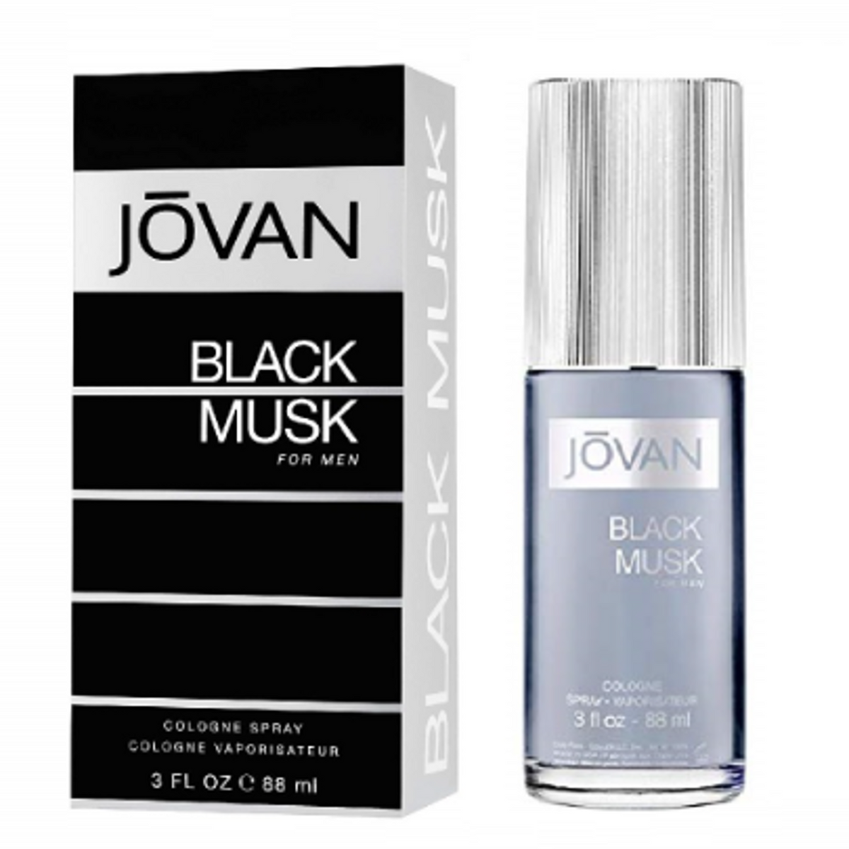 Jovan Black Musk Cologne Spray for Men