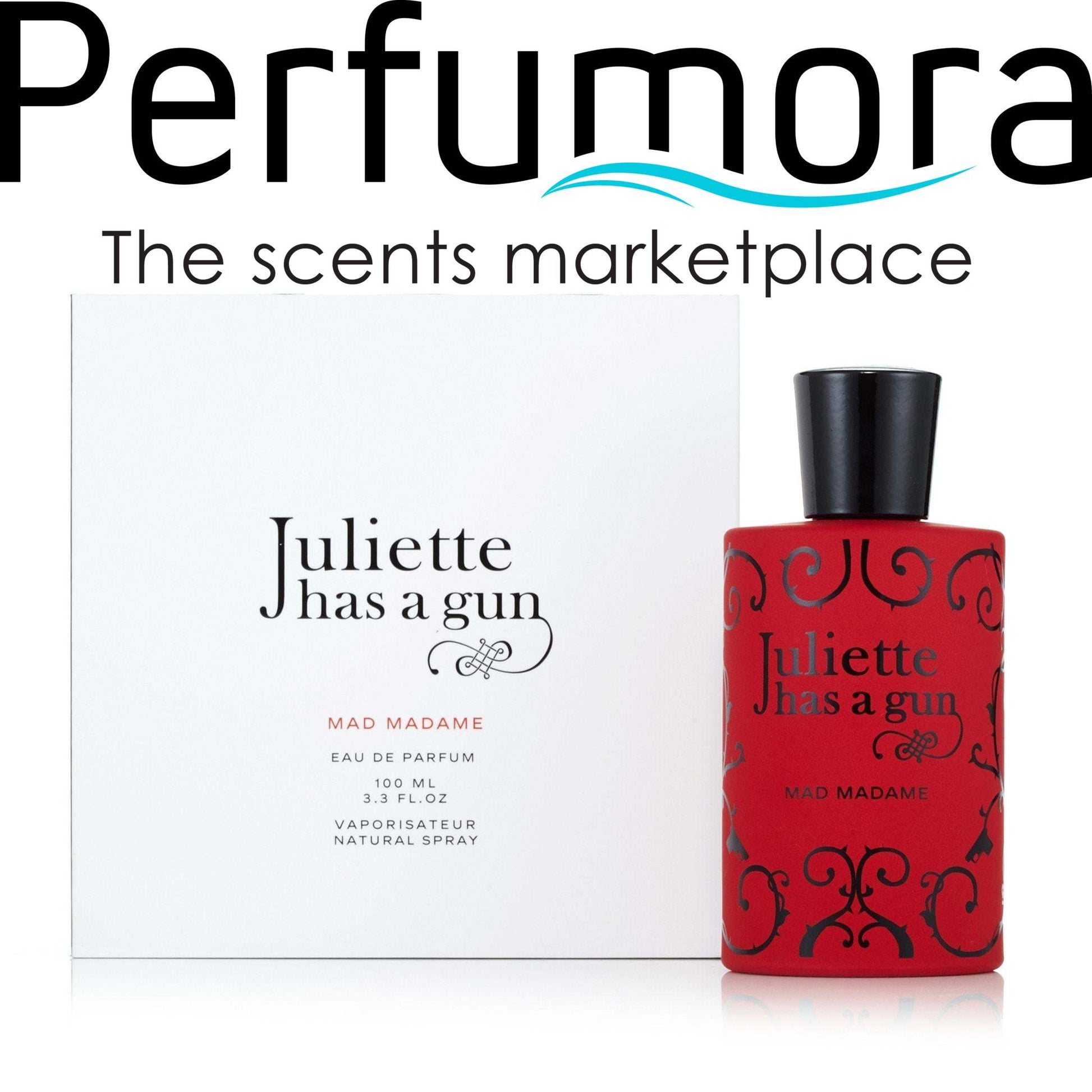 Mad Madame Eau de Parfum Spray for Women by Juliette Has a Gun 3.3 oz.