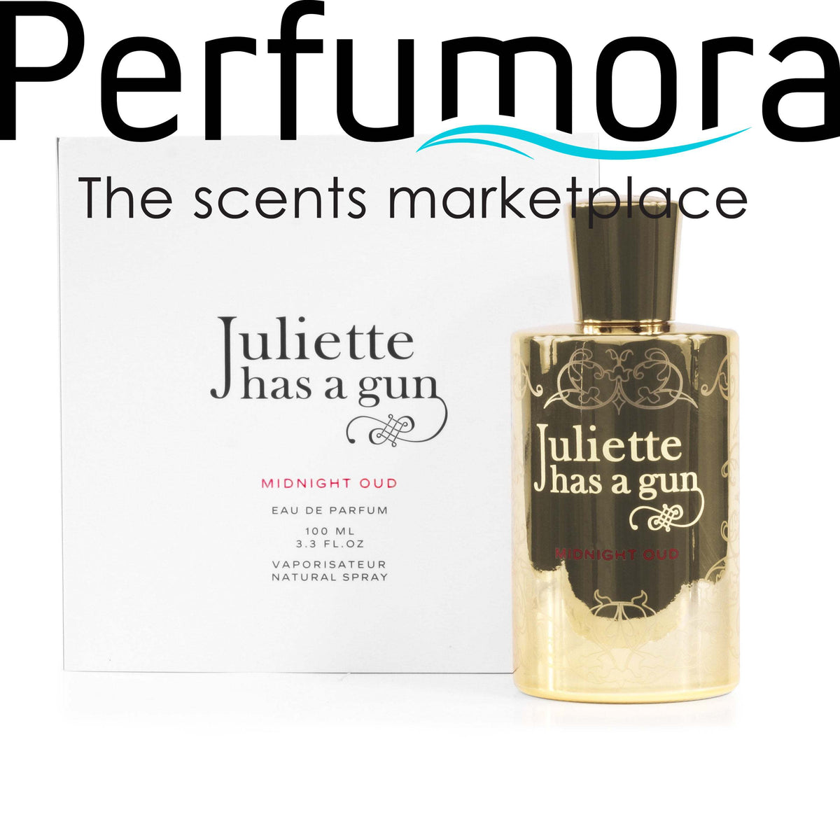 Midnight Oud Eau de Parfum Spray for Women by Juliette Has a Gun 3.3 oz.