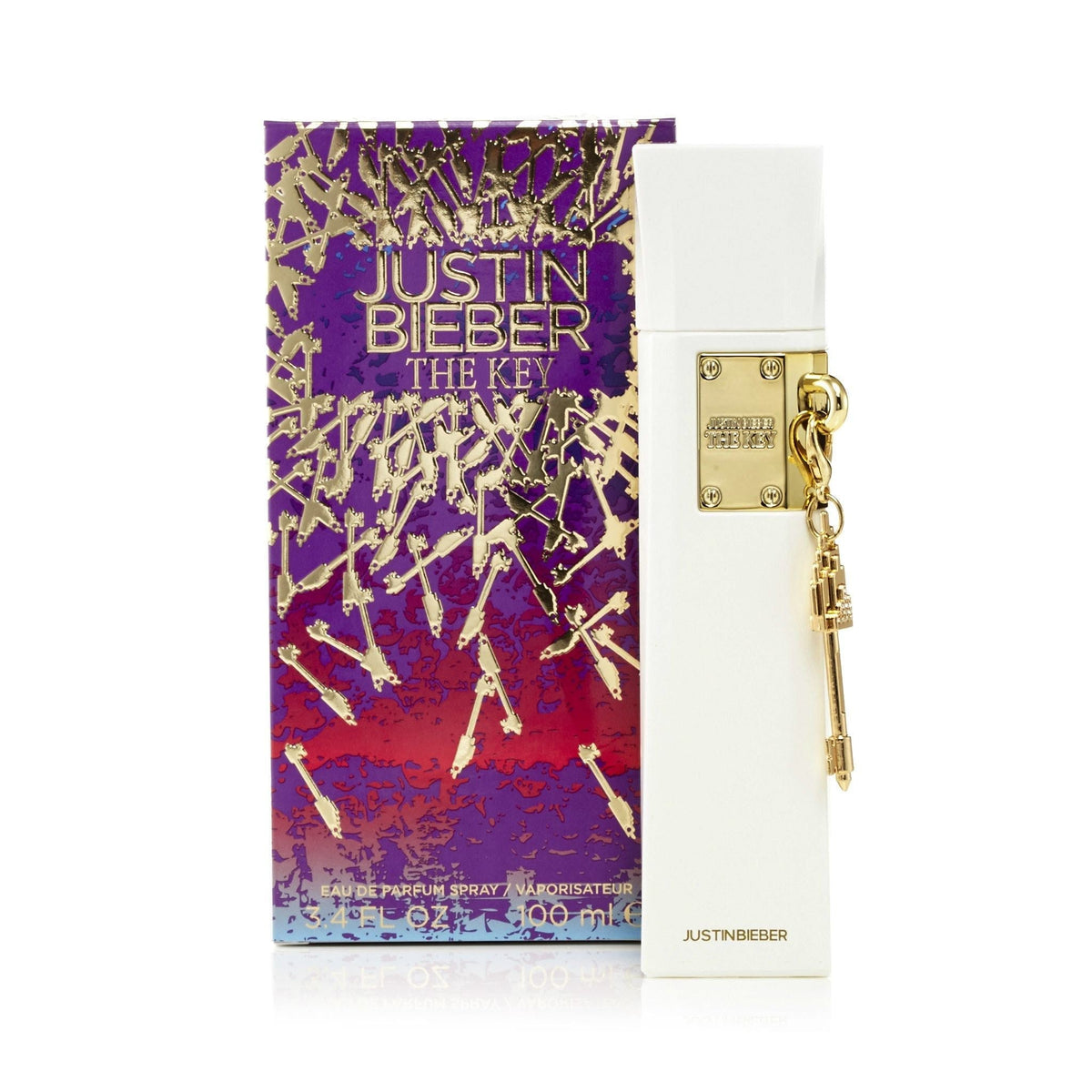 Justin Bibier The Key Eau de Parfum Womens Spray 3.4 oz. 