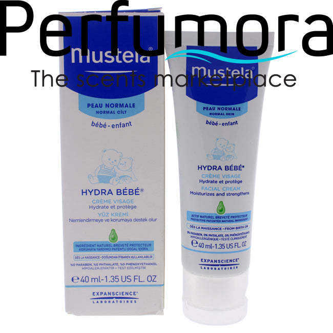 Hydra Bebe Facial Cream by Mustela for Kids - 1.35 oz Cream