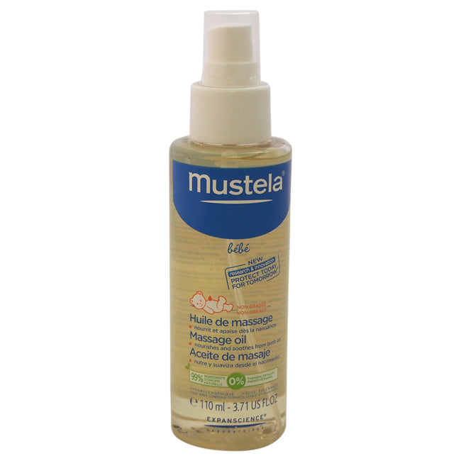 Massage Oil by Mustela for Kids - 3.71 oz Oil