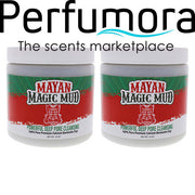 Powerful Deep Pore Cleansing Clay - Pack of 2 by Mayan Magic Mud for Unisex - 16 oz Cleanser