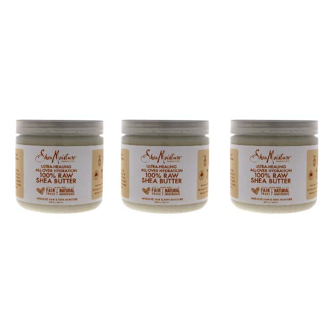 Head-To-Toe Nourishing Hydration 100 Percent Extra Virgin Coconut Oil by Shea Moisture for Unisex - 15 oz Oil - Pack of 3