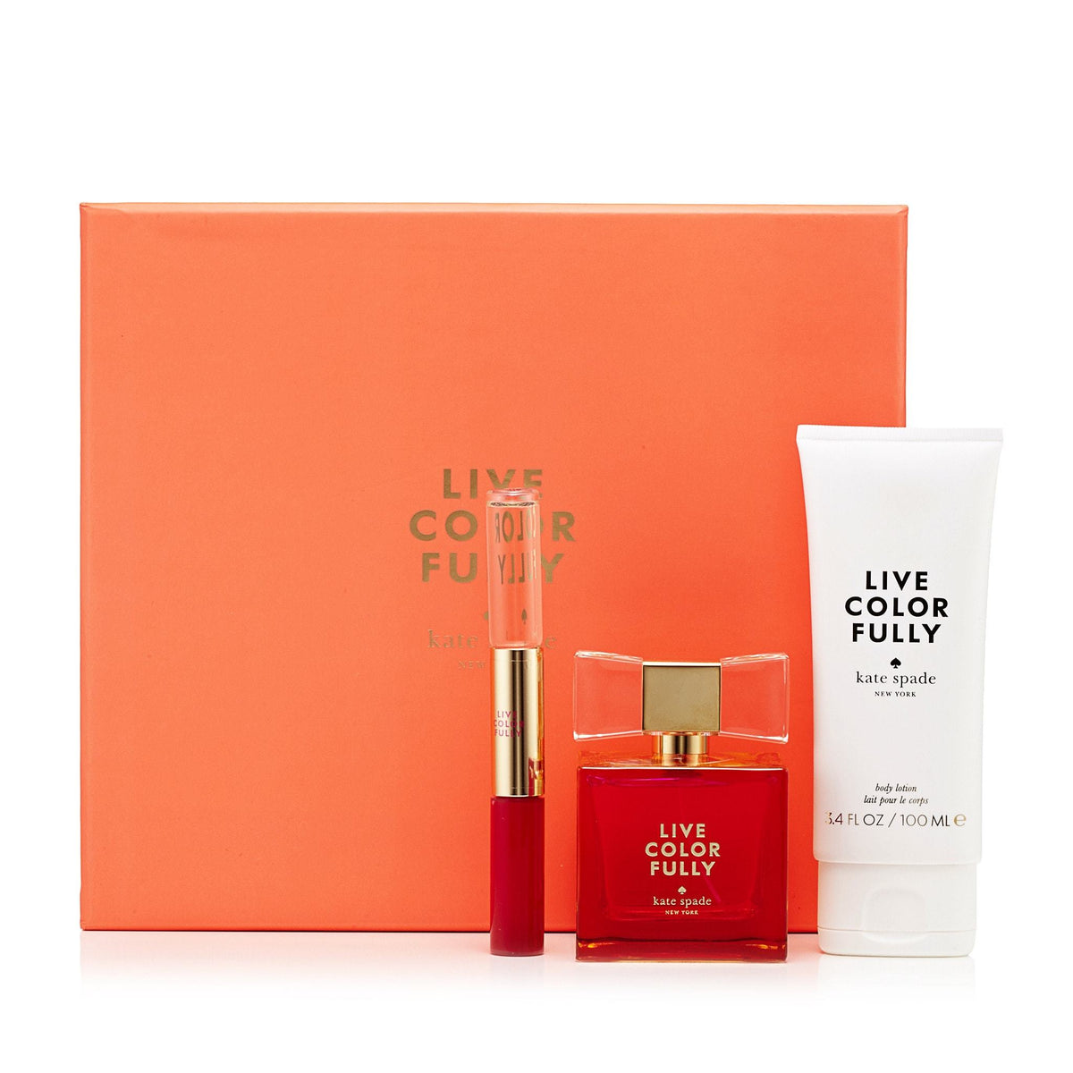 Kate Spade Live Colorfully Gift Set Womens 3.4 oz.