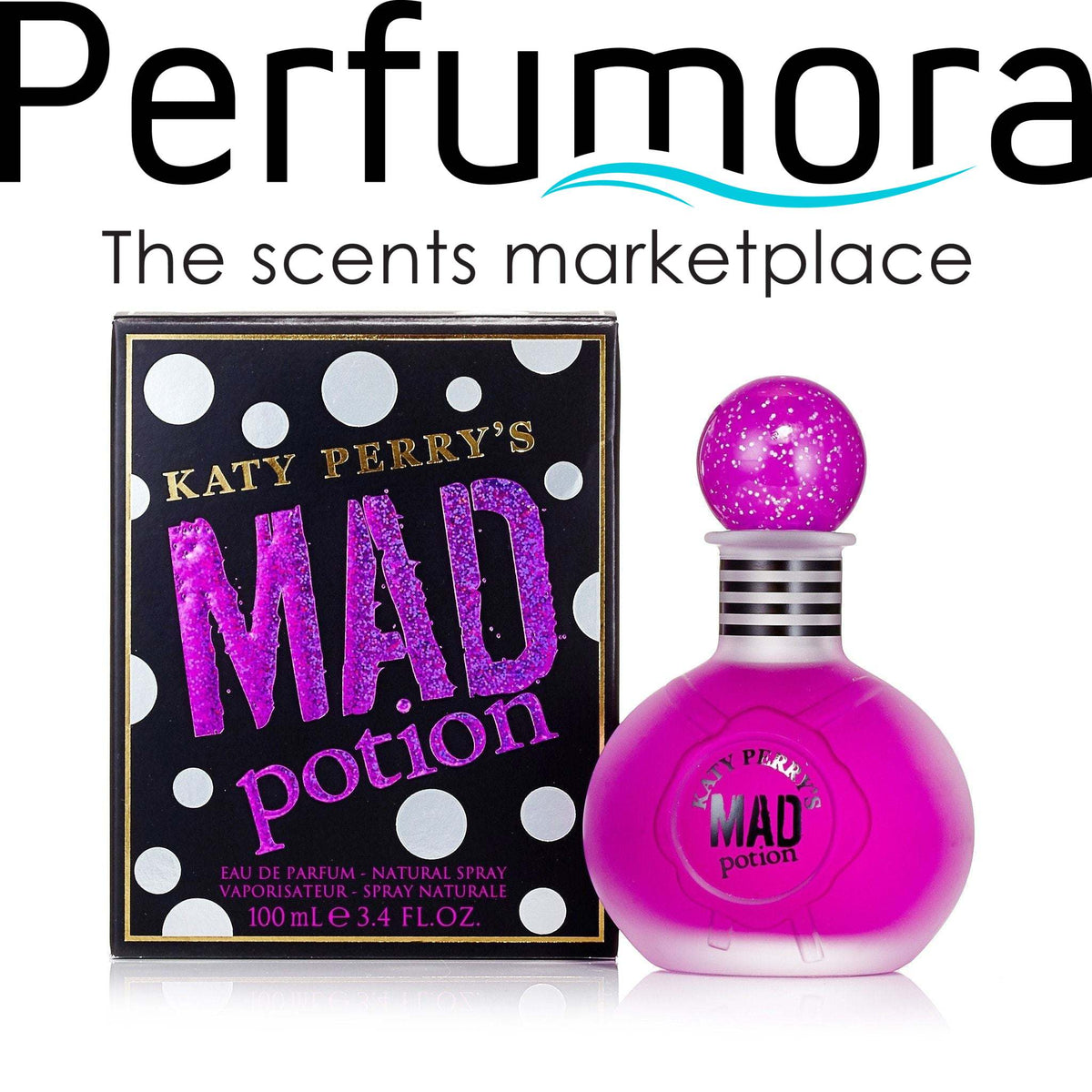 Mad Potion Eau de Parfum Spray for Women by Katy Perry 3.4 oz.
