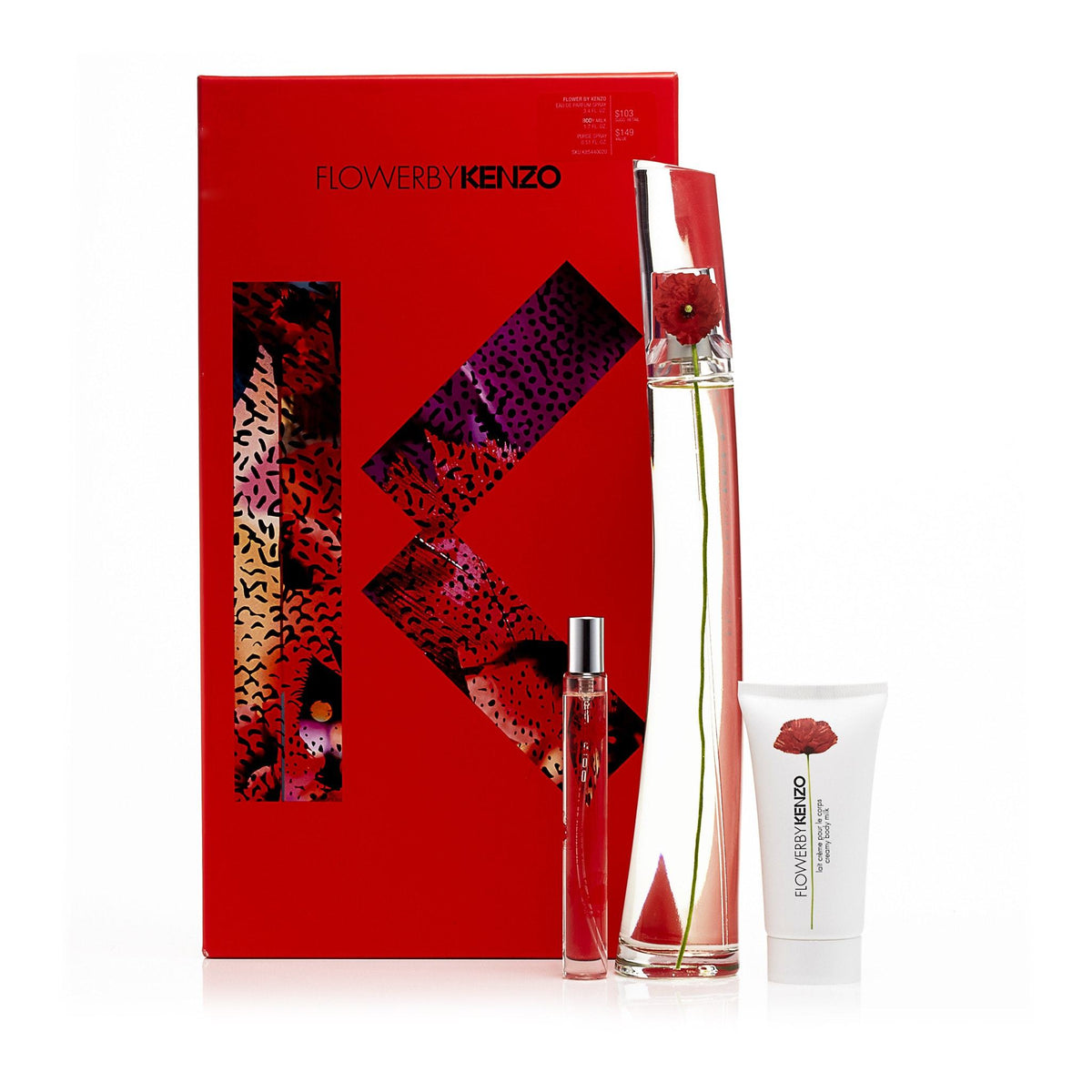 Kenzo Flower Gift Set Womens 3.4 oz.