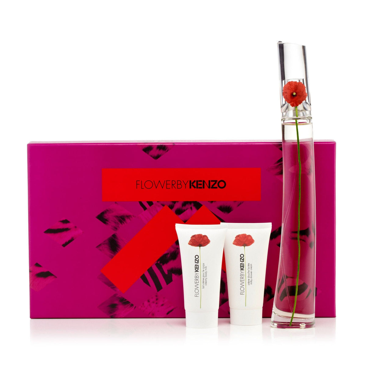 Kenzo Flower Gift Set Womens Body Cream 1.7 oz. & Shower Cream 1.7 oz.