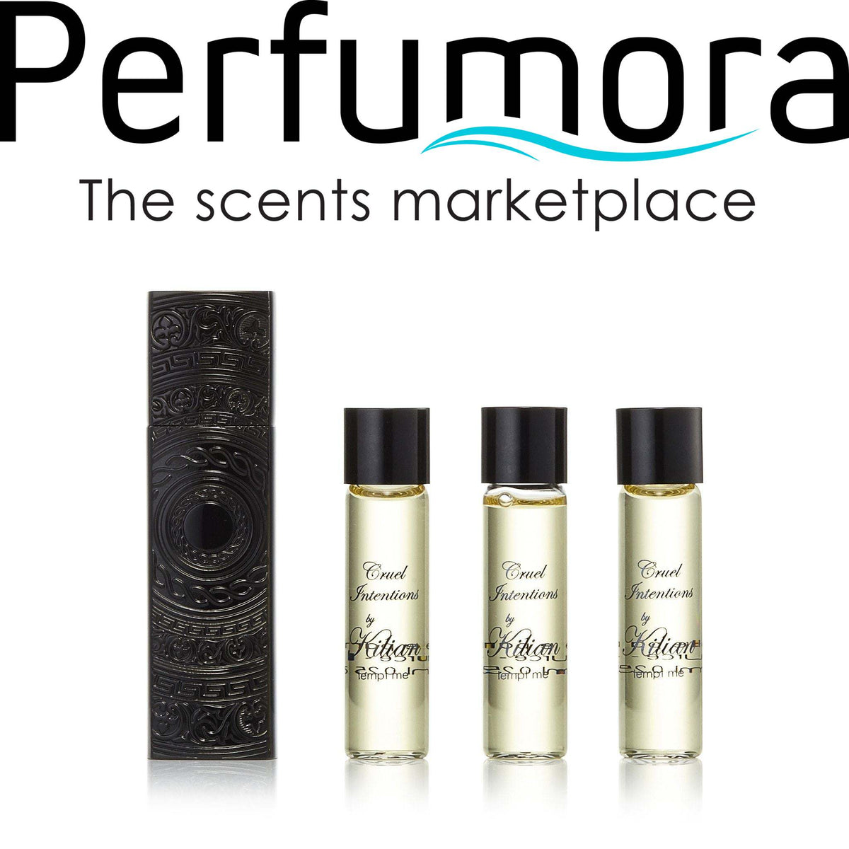 Cruel Intentions Tempt Me Eau de Parfum Travel Refill Set Unisex by Kilian 0.25 oz. Each