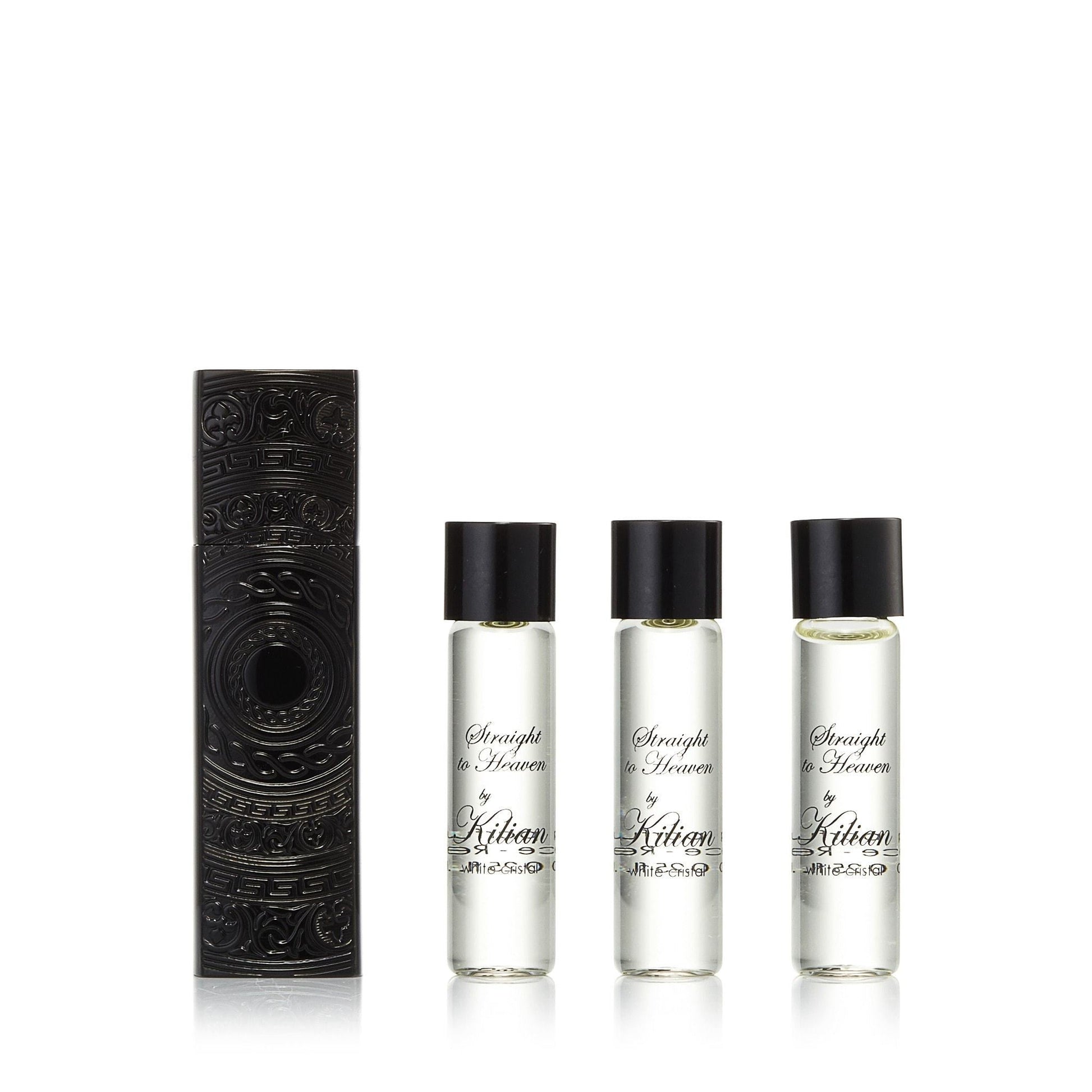 Straight to Heaven White Cristal Eau de Parfum Travel Refill Set Unisex by Kilian 0.25 oz. Each