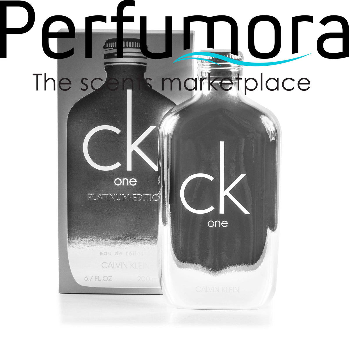 CK One Platinum Edition Eau de Toilette Spray for Women and Men by Calvin Klein 6.7 oz.