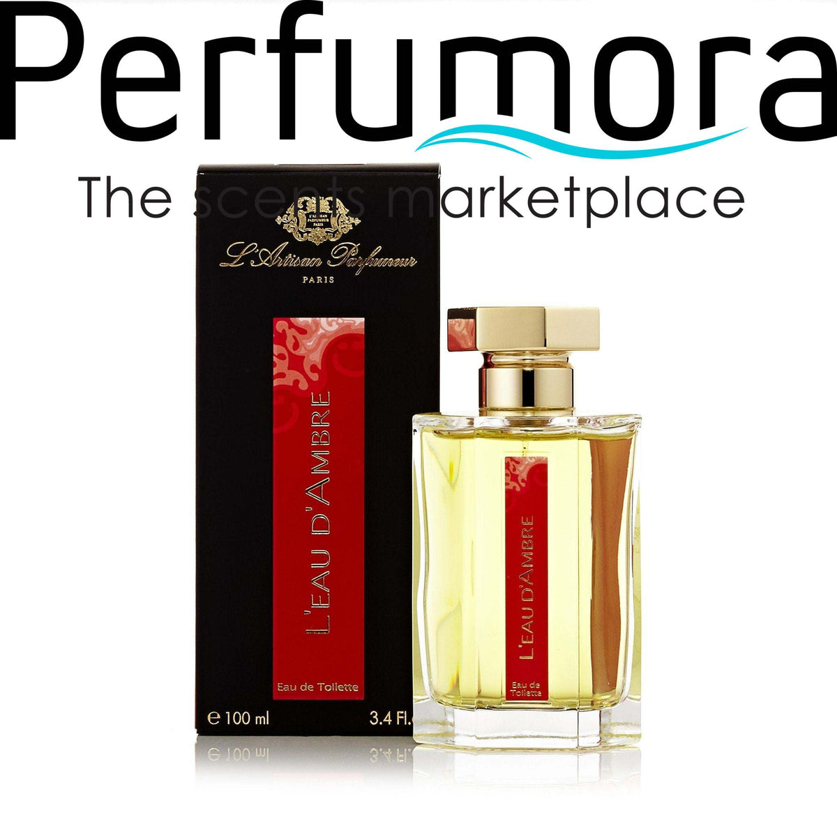 L'eau D'Ambre Eau de Toilette Spray for Women by L'Artisan Parfumeur 3.4 oz.