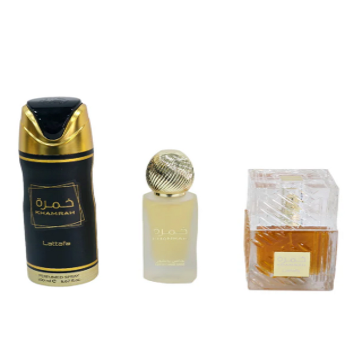 LATTAFA KHAMRAH 3 PCS GIFT SET