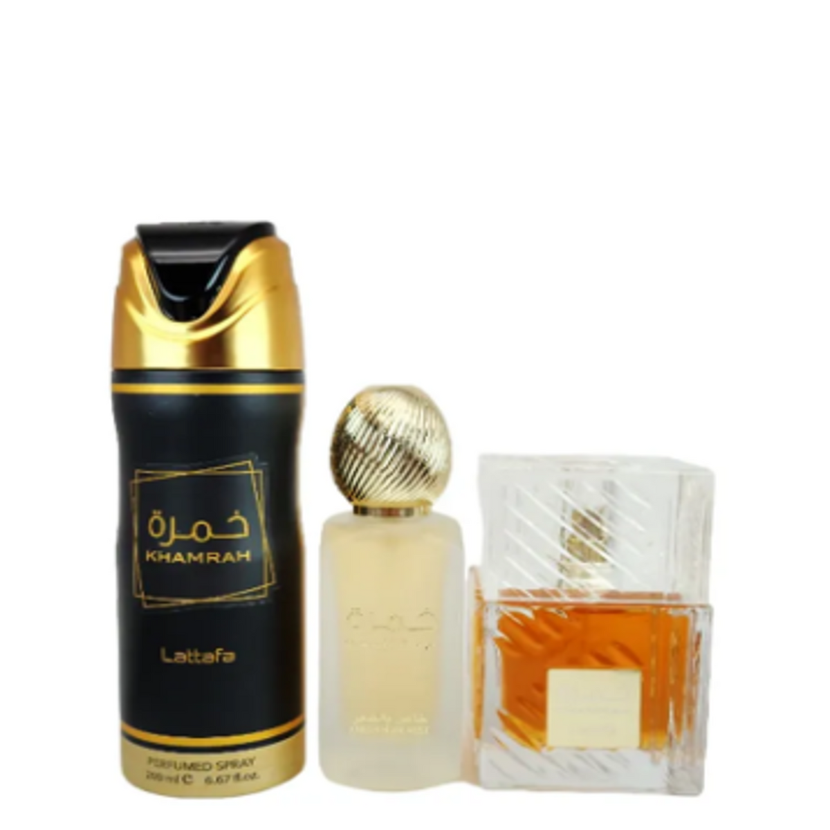 LATTAFA KHAMRAH 3 PCS GIFT SET