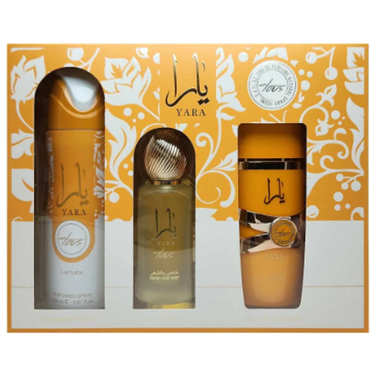LATTAFA YARA 3 PCS GIFT SET
