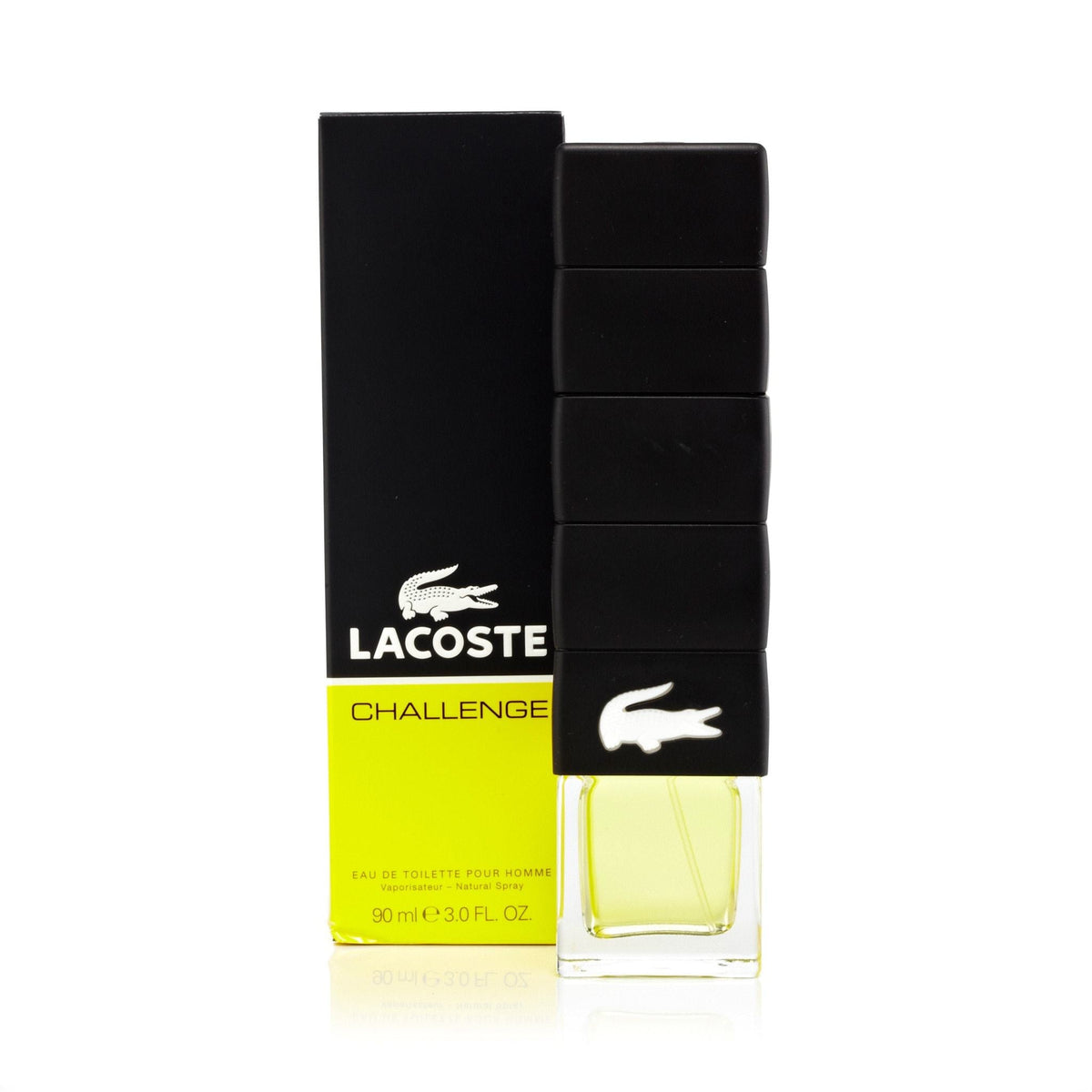 Lacoste Challenge Eau de Toilette Mens Spray 3 oz.