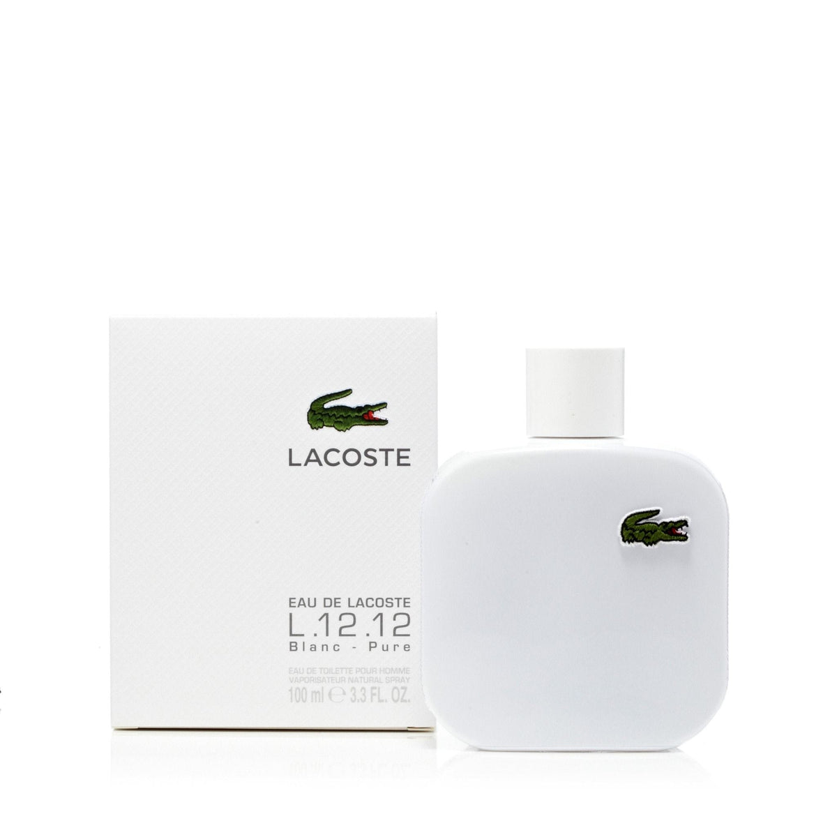 Lacoste L.12.12 Blanc Eau de Toilette Mens Spray 3.3 oz.