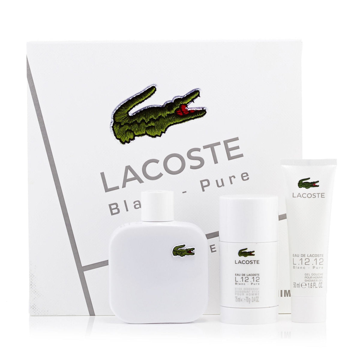 L.12.12 Blanc Gift Set for Men by Lacoste