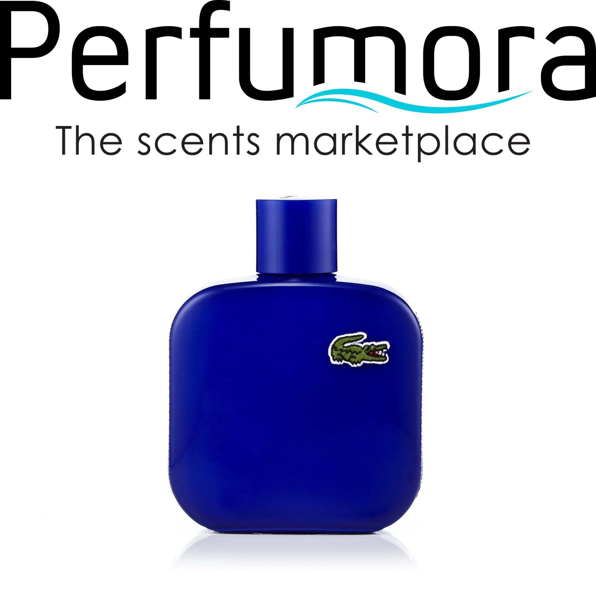 L.12.12 Blue Eau de Toilette Spray for Men by Lacoste 3.3 oz.