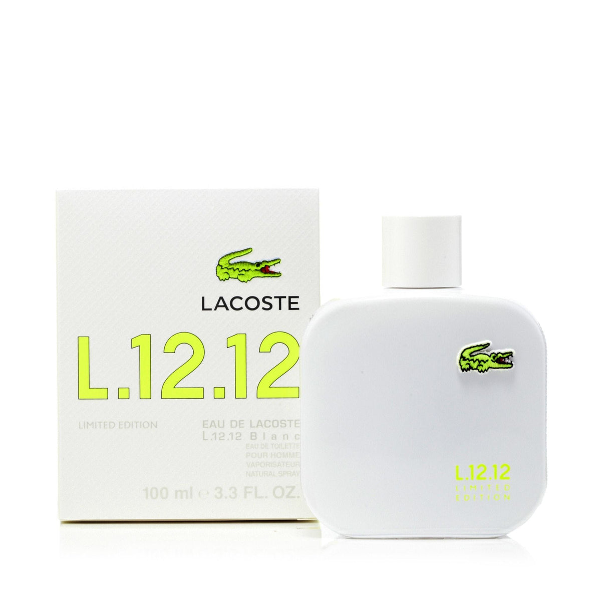 Lacoste L.12.12 Neon Eau de Toilette Mens Spray 3.4 oz.