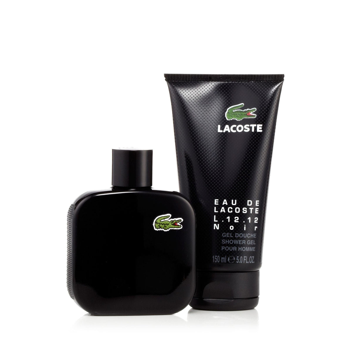 Lacoste L.12.12 Noir Gift Set Mens 5 oz.