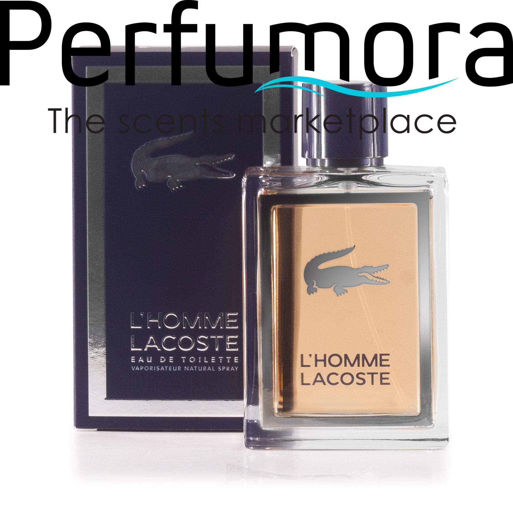 L'Homee Eau de Toilette Spray for Men by Lacoste 3.3 oz.
