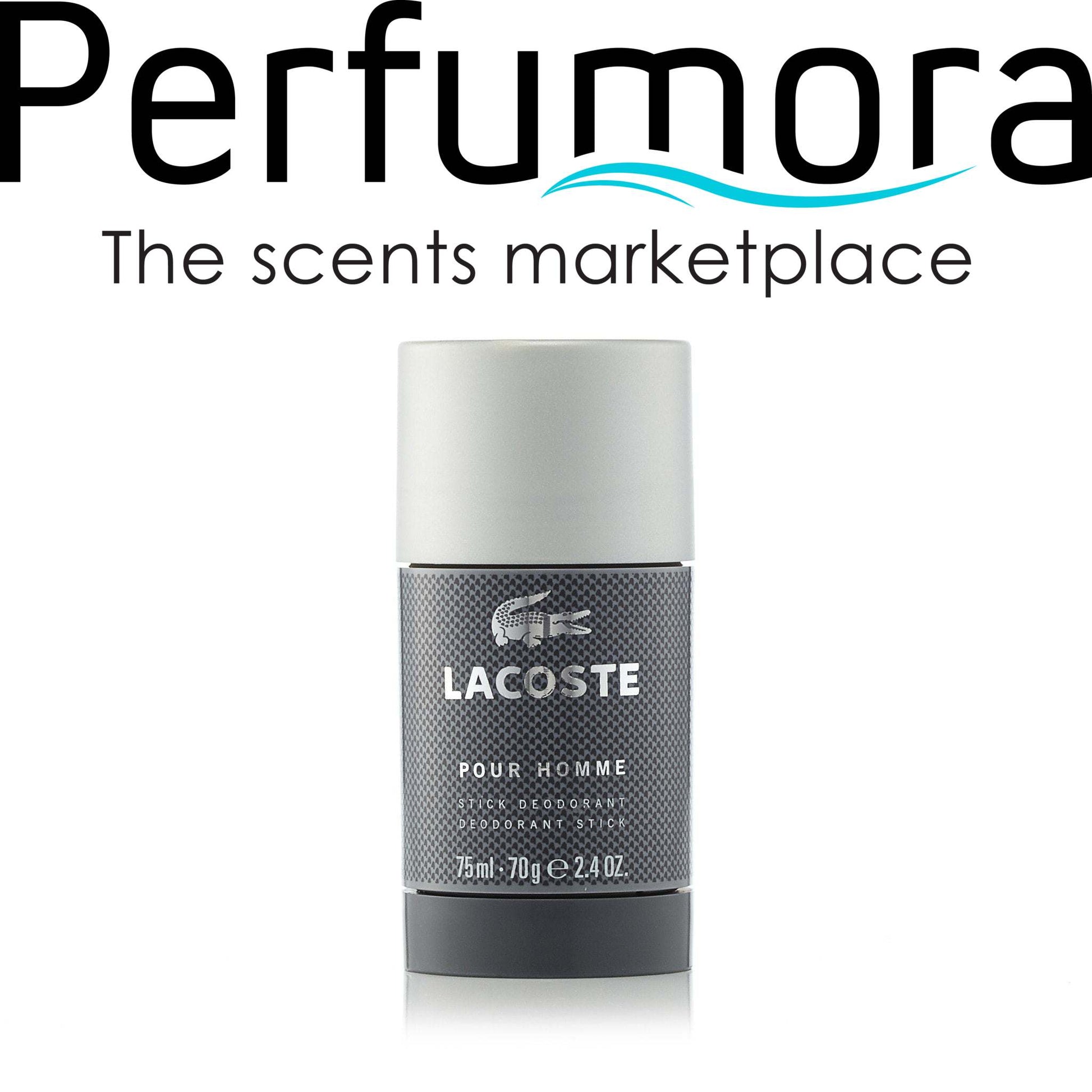 Lacoste Pour Homme Deodorant for Men by Lacoste 2.4 oz.