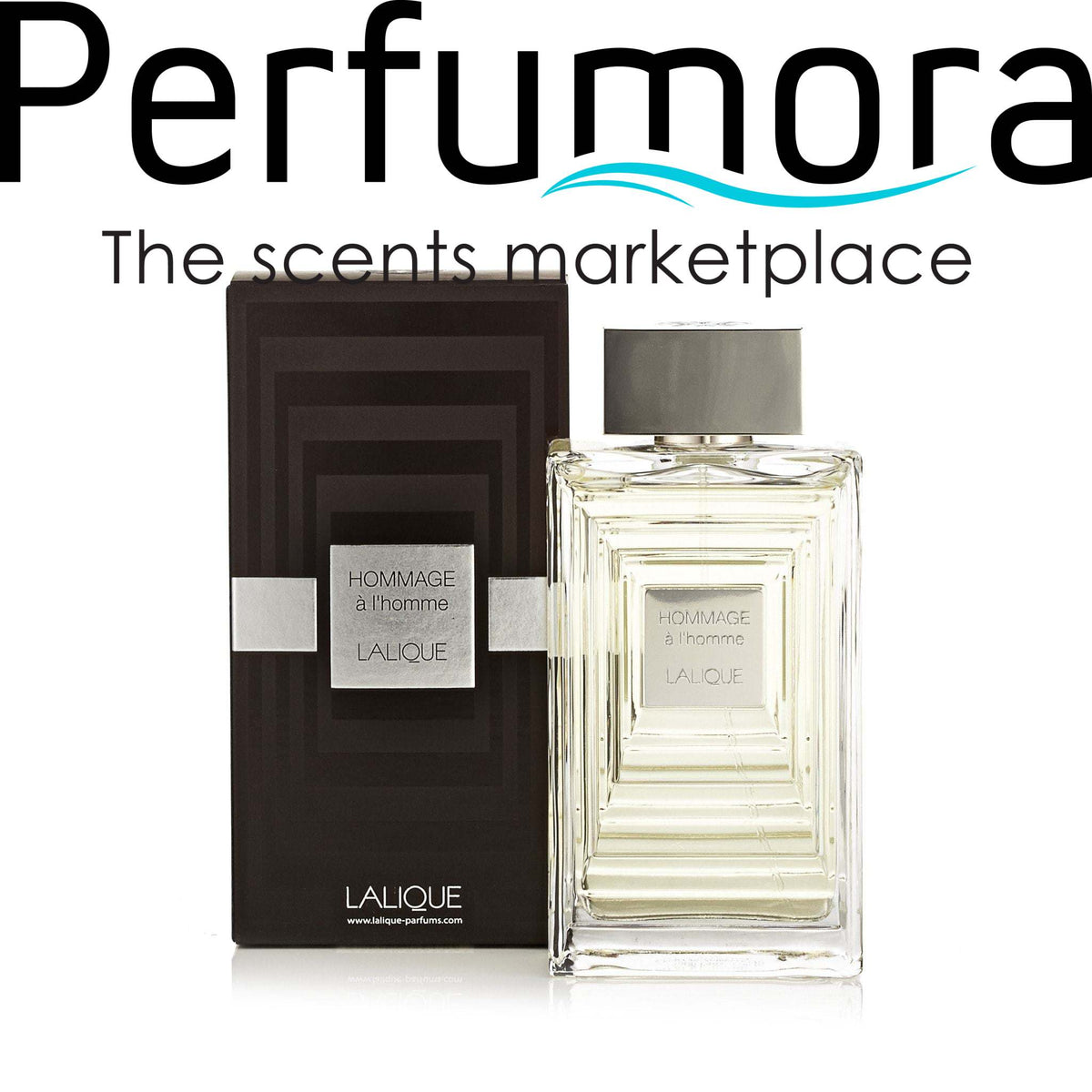 Hommage A L'Homme Eau de Toilette Spray for Men by Lalique 3.3 oz.