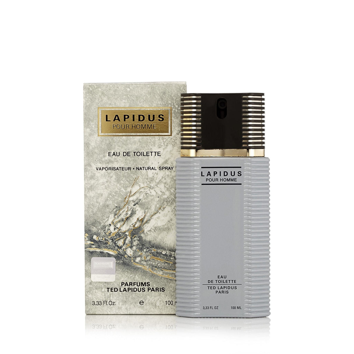 Lapidus Eau de Toilette Spray for Men by Ted Lapidus 3.3 oz.