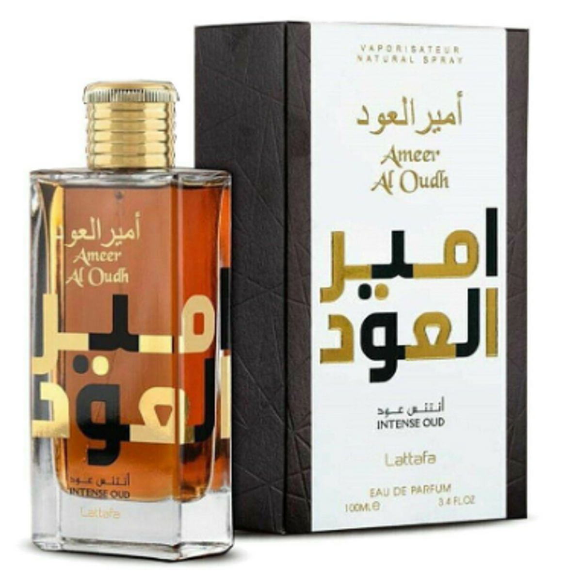 Lattafa Ameer Al Oud Intense Oudh EDP Spray For Unisex